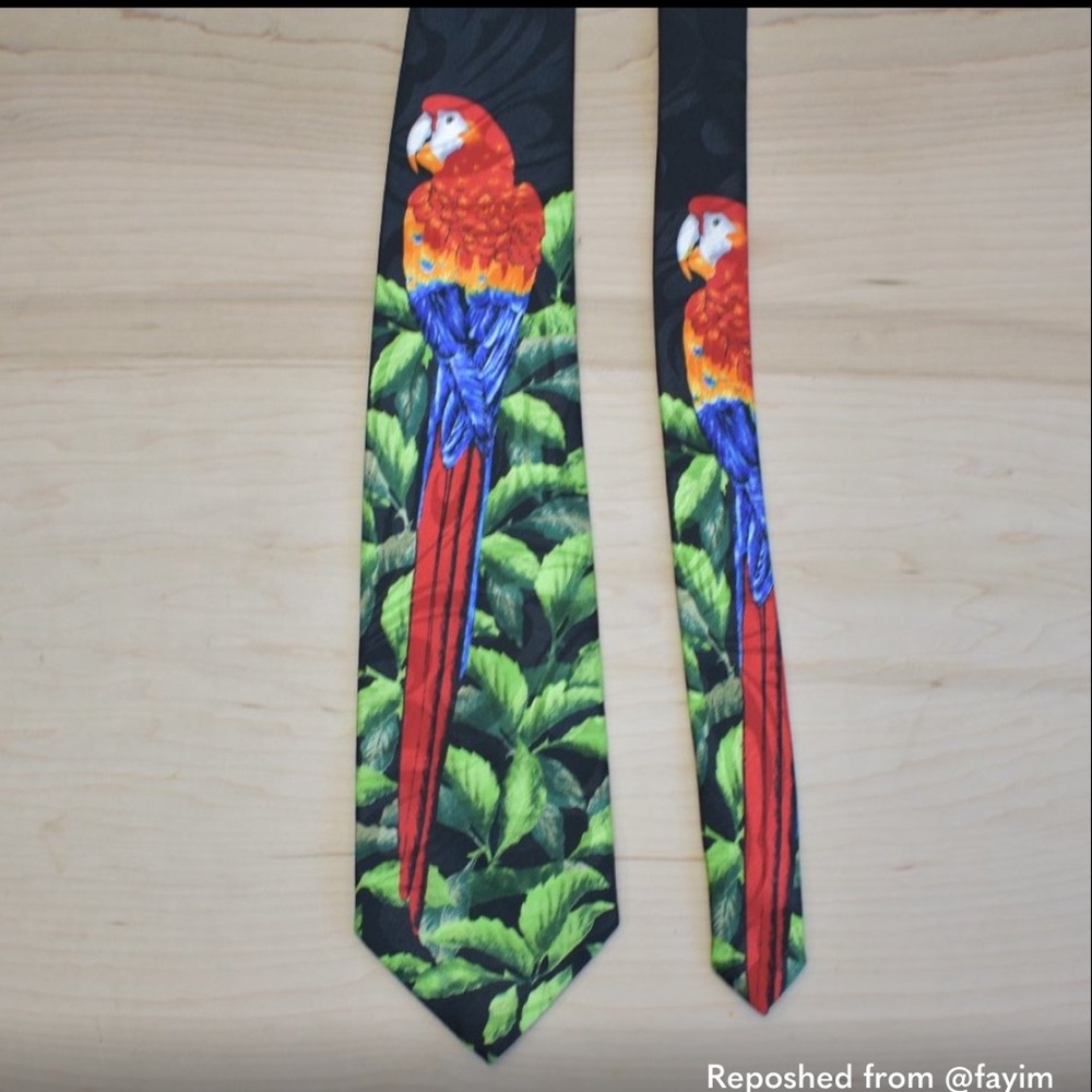 Steven Harris | Vintage Macaw Tie - Picture 4 of 5